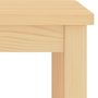 Voir la diapositive 4 : VIDAXL Table de chevet naturel 35x30x47 cm bois de pin massif