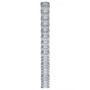 Voir la diapositive 2 : VIDAXL Cloture de jardin Acier galvanise 50x1,6 m Argente