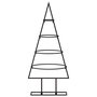 Voir la diapositive 3 : VIDAXL Arbre de Noël en metal pour decoration noir 60 cm