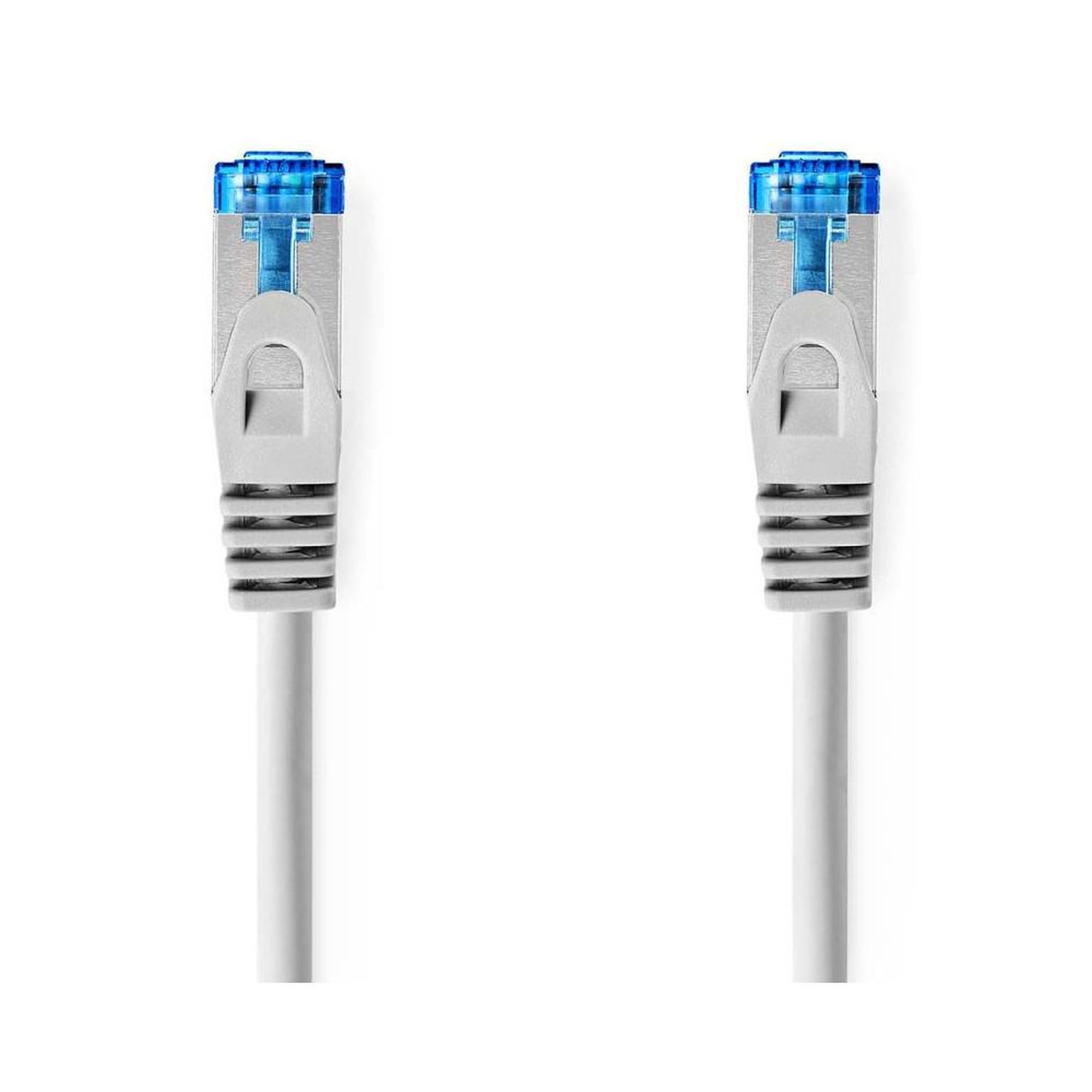 NEDIS Nedis câble ethernet cd 6a s/ftp rj45 mâle-mâle 10 m gris bleu 500 mhz 10 000 mbit/s blindage ftp gaine lszh