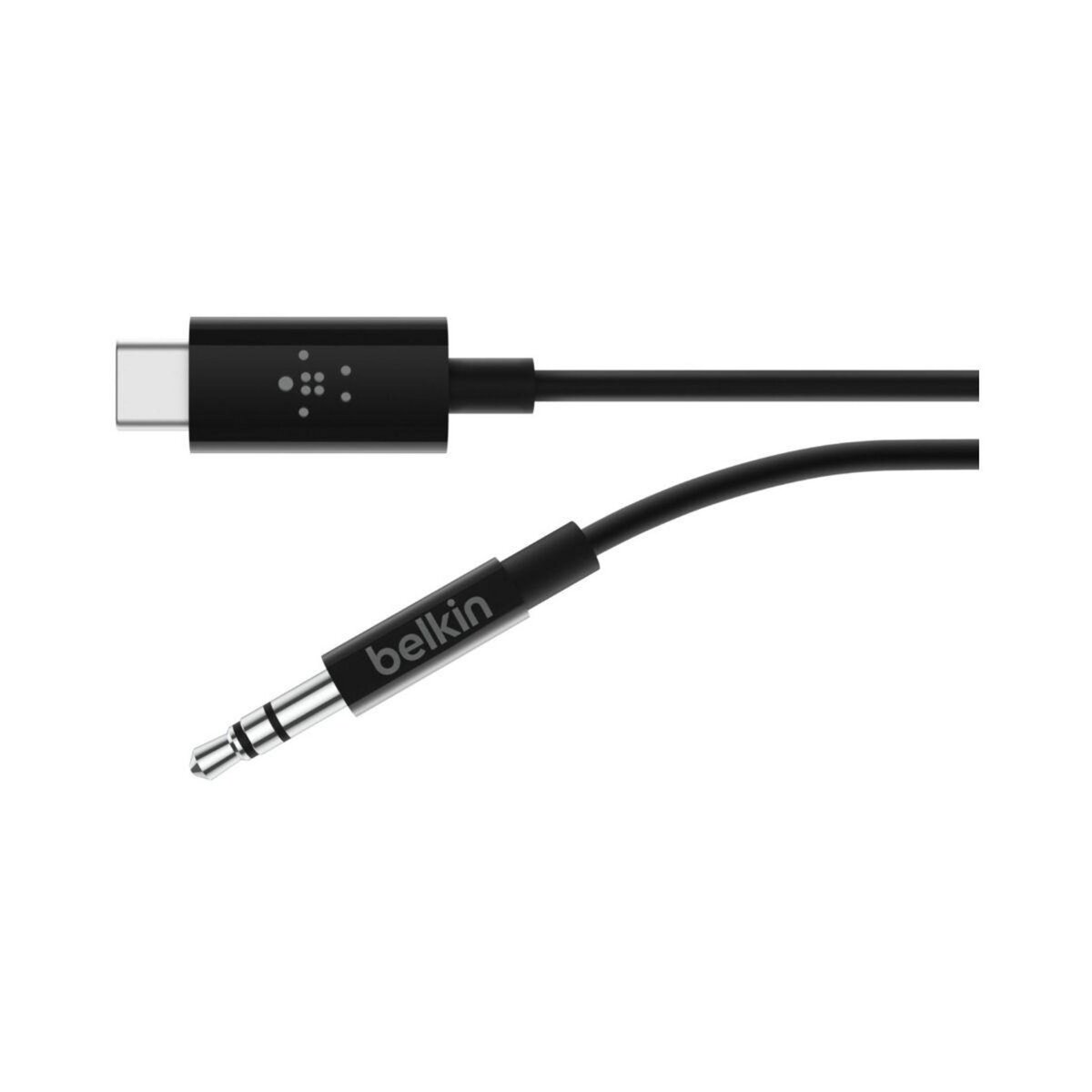 Belkin Câble Jack 3.5mm Rockstar + Connecteur USB-C pas cher