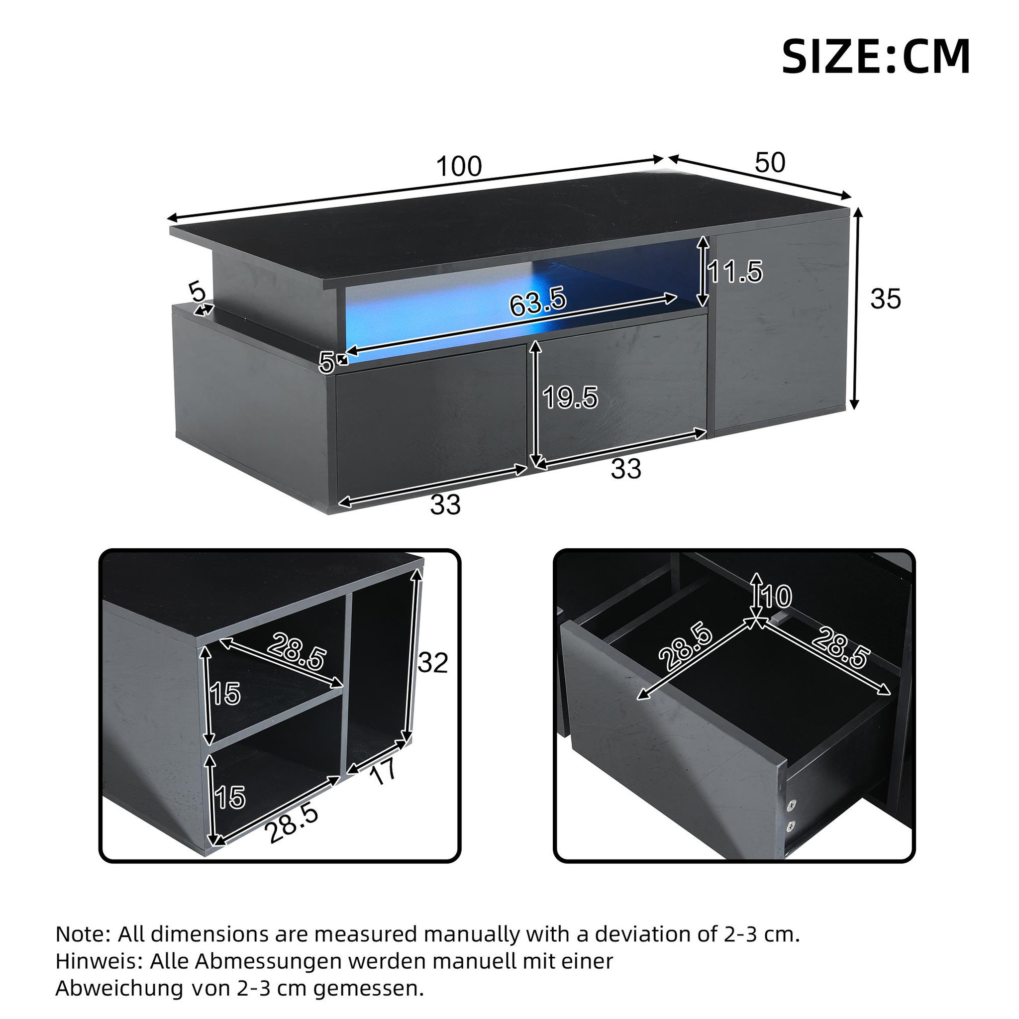 Voir la diapositive 3 : MERAX Table basse
