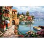 PERRE / ANATOLIAN Puzzle 1500 pièces : Sung Kim : Villa en bord de lac