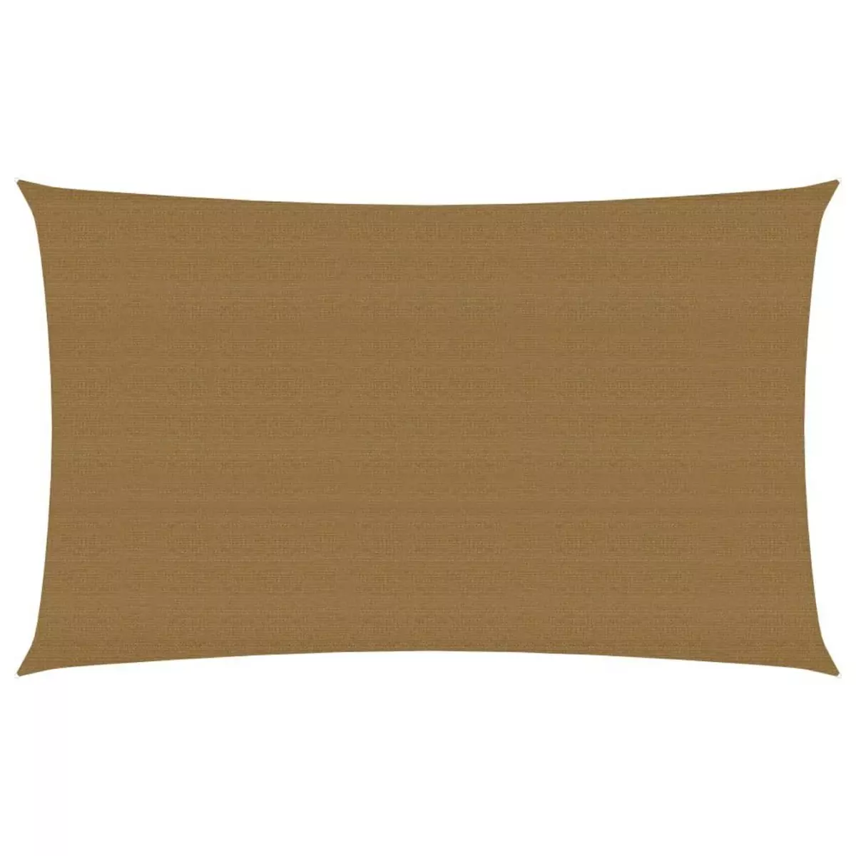 VIDAXL Voile d'ombrage 160 g/m^2 Taupe 2x4,5 m PEHD
