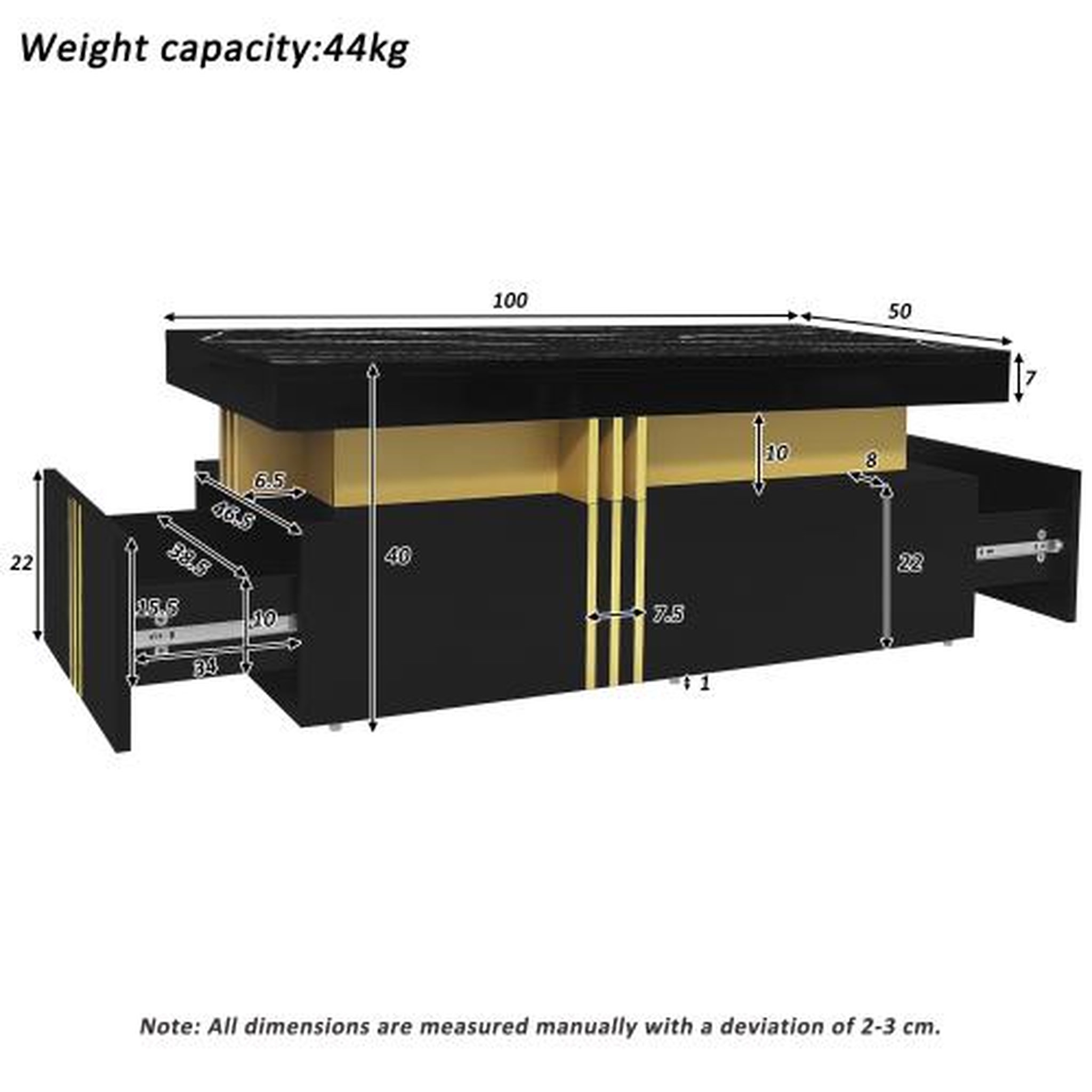 Voir la diapositive 3 : MERAX Table basse