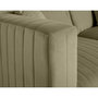 Voir la diapositive 5 : LISA DESIGN Nova - canapé modulable d'angle gauche - 5 places - avec pouf d'appoint - en velours