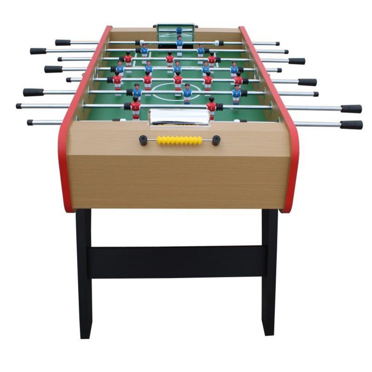 PLAY4FUN Baby-foot de Bar Deluxe Club 148 x 75 x 94 cm - 2 balles en liège inclus