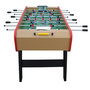 Voir la diapositive 2 : PLAY4FUN Baby-foot de Bar Deluxe Club 148 x 75 x 94 cm - 2 balles en liège inclus