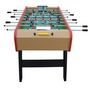 Voir la diapositive 2 : PLAY4FUN Baby-foot de Bar Deluxe Club 148 x 75 x 94 cm - 2 balles en liège inclus