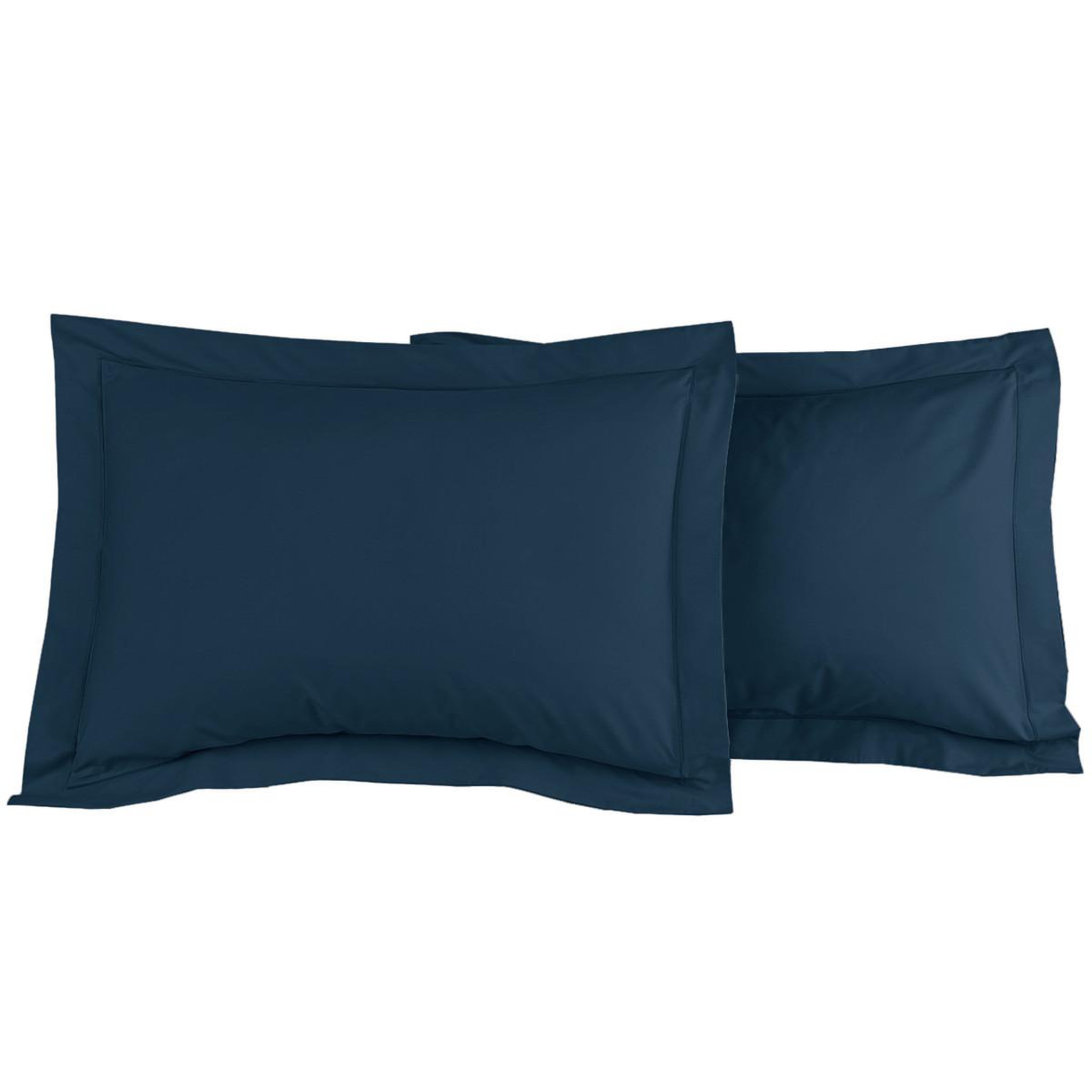Voir la diapositive 1 : Sensei Maison Lot de 2 taies d'oreiller en percale de coton SOFT PERCALE