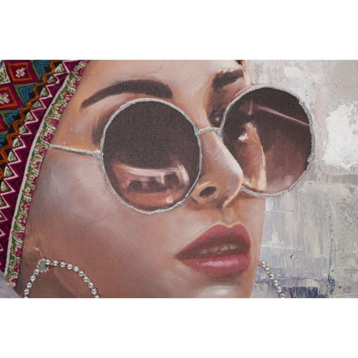 Paris Prix Toile Imprimée Déco  Jennifer  70x100cm Multicolore