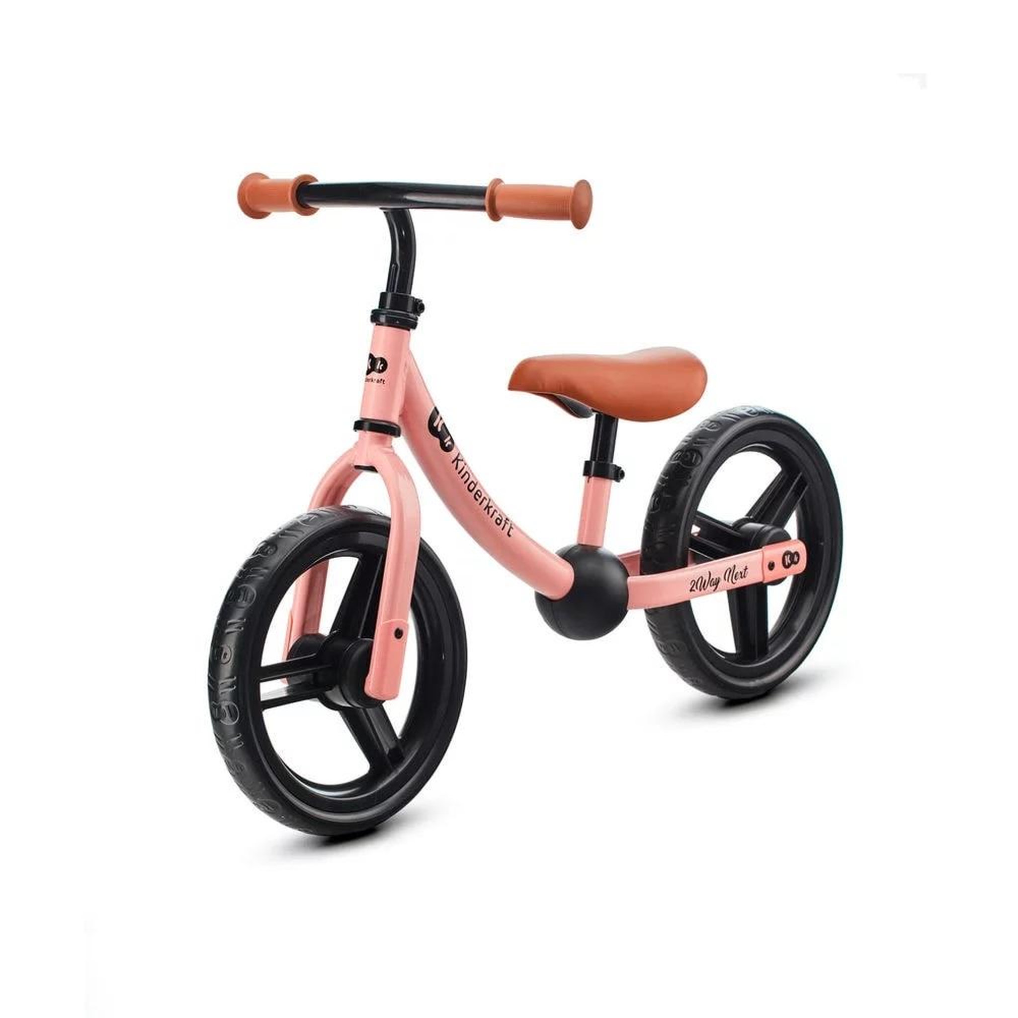 Voir la diapositive 1 : KINDERKRAFT Vélo sans pédales (draisienne) - Selle/guidon réglables - Vert