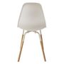 Voir la diapositive 5 : Paris Prix Lot de 4 Chaises Scandinaves  Phénix  81cm Blanc