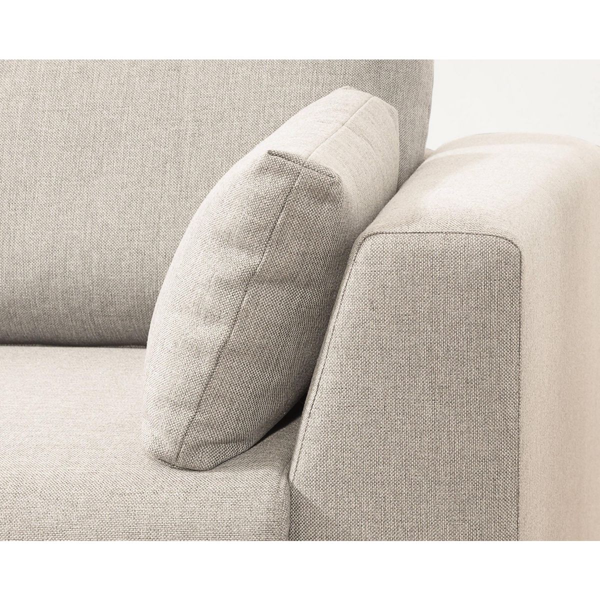 LISA DESIGN Tala - canapé d'angle gauche - convertible avec coffre - 4 places - en tissu