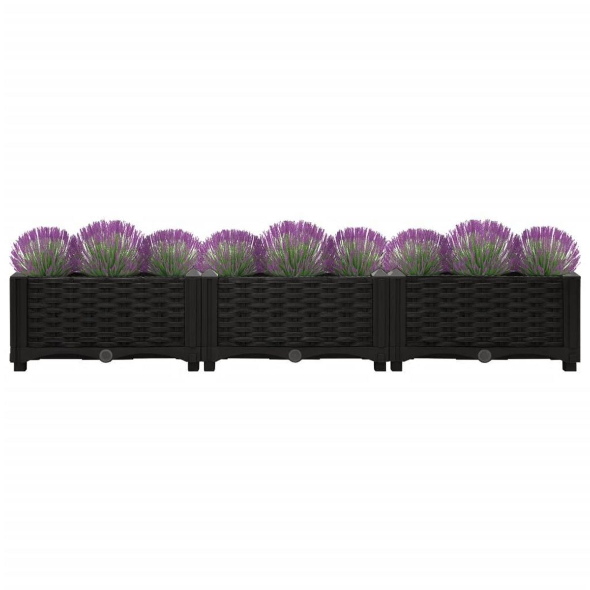 VIDAXL Lit sureleve 120x40x23 cm Polypropylene