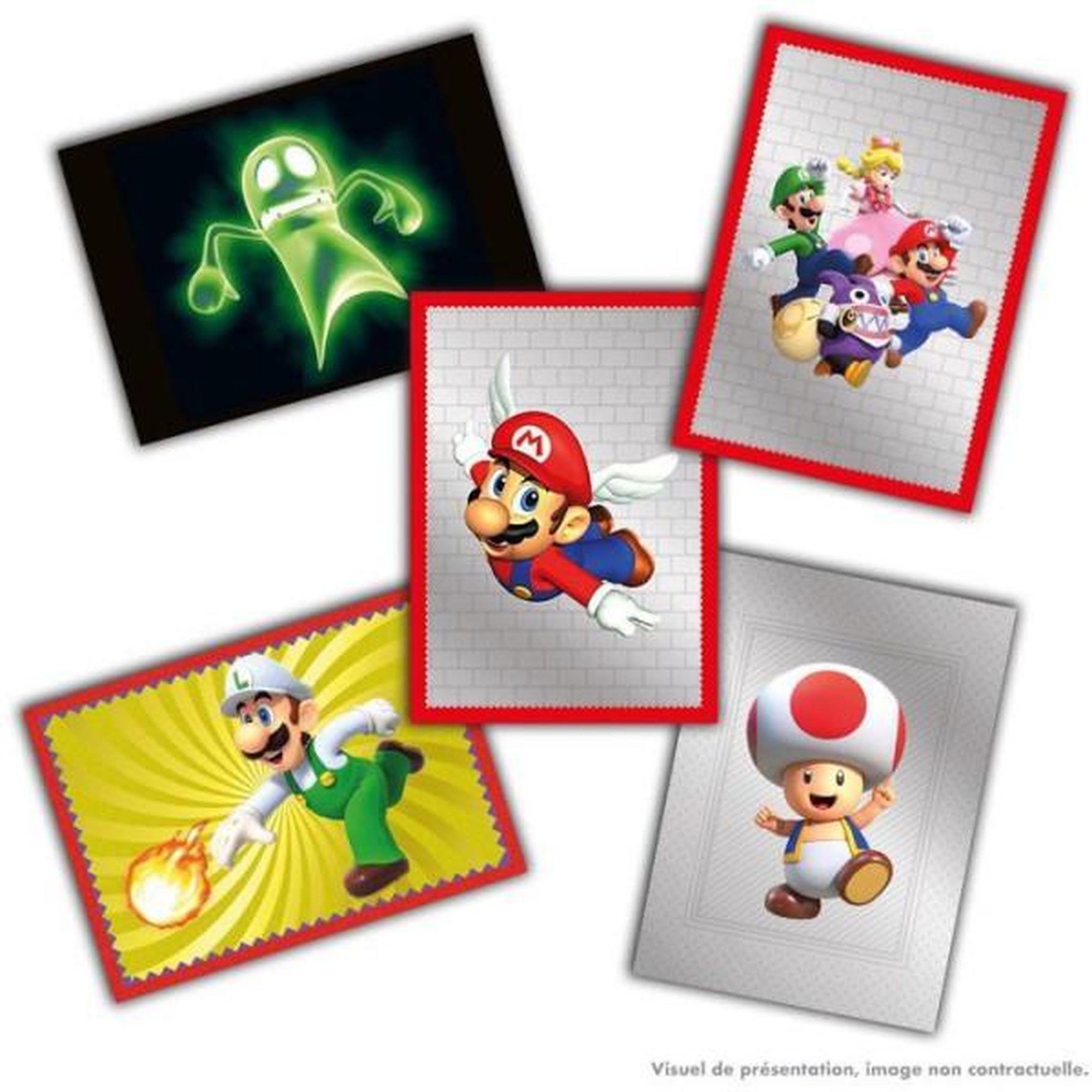 Voir la diapositive 3 : Panini Carte à collectionner Panini Super Mario 2 Album + 3 pochettes + Carte EL