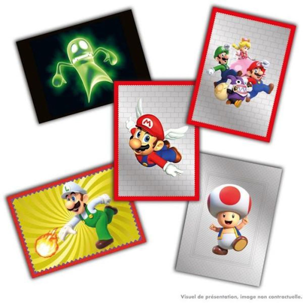Panini Carte à collectionner Panini Super Mario 2 Album + 3 pochettes + Carte EL