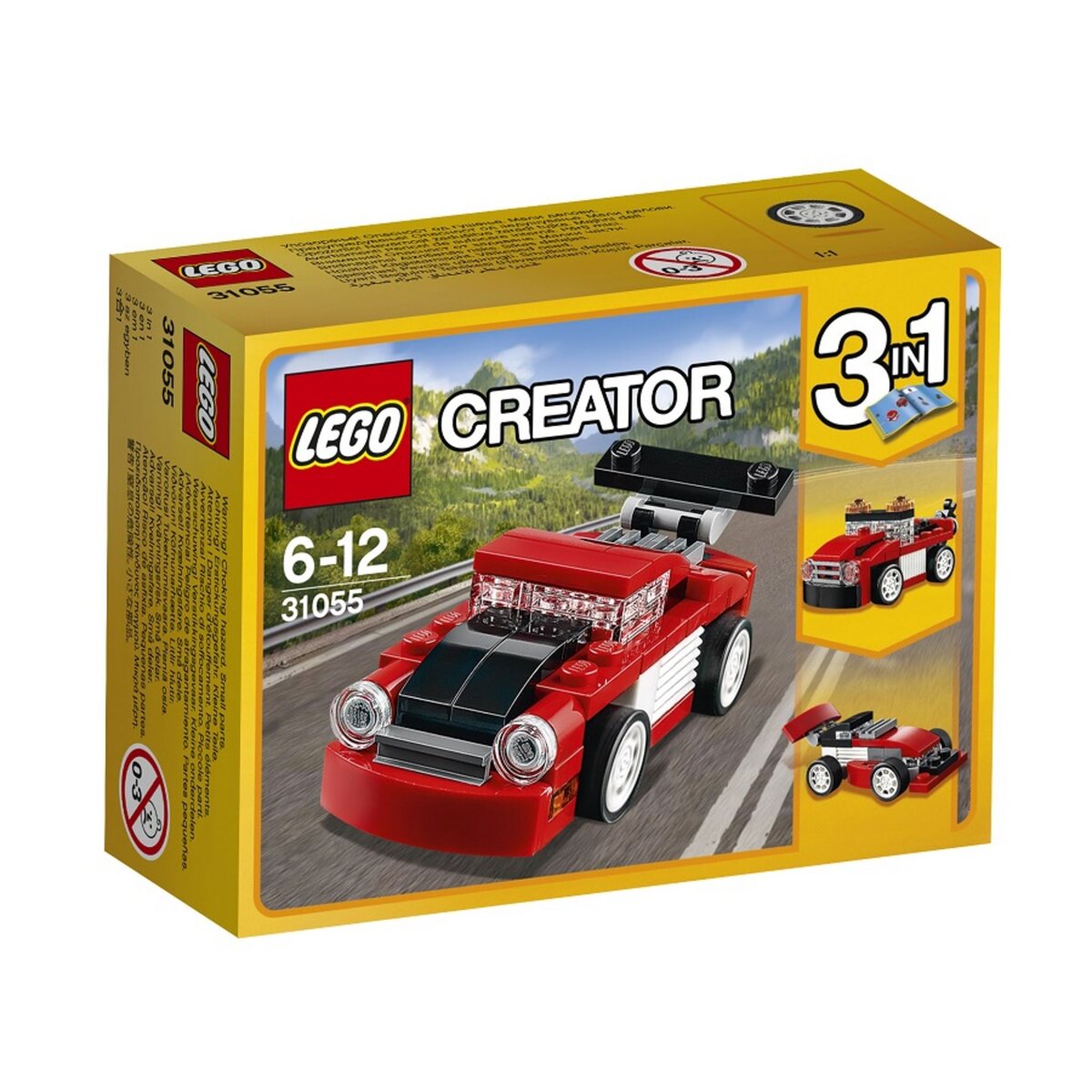 LEGO Creator 31055 - Le bolide rouge