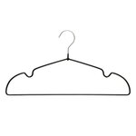 FIVE Lot de 20 Cintres Antidérapants  Hang'up  40cm Noir