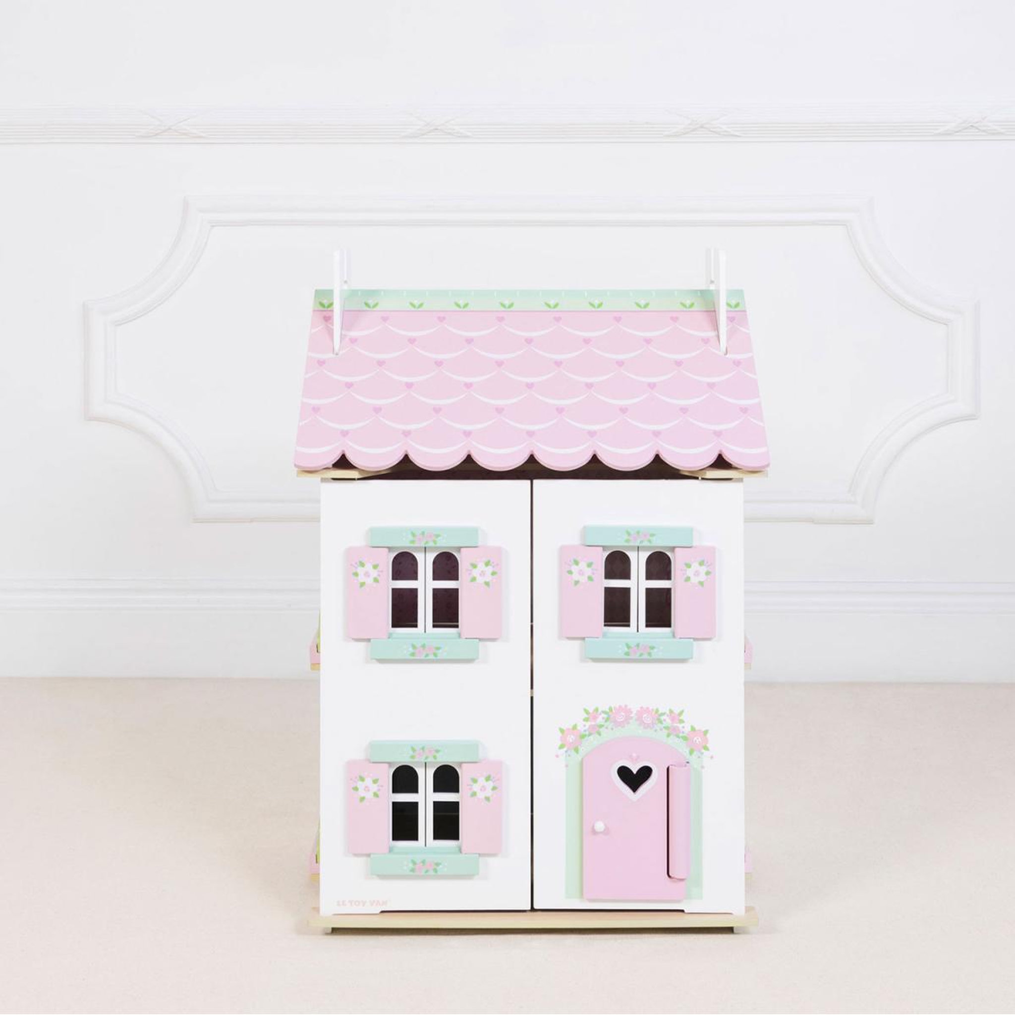 Voir la diapositive 3 : Le Toy Van Maison de poupées sweetheart Cottage - meubles inclus