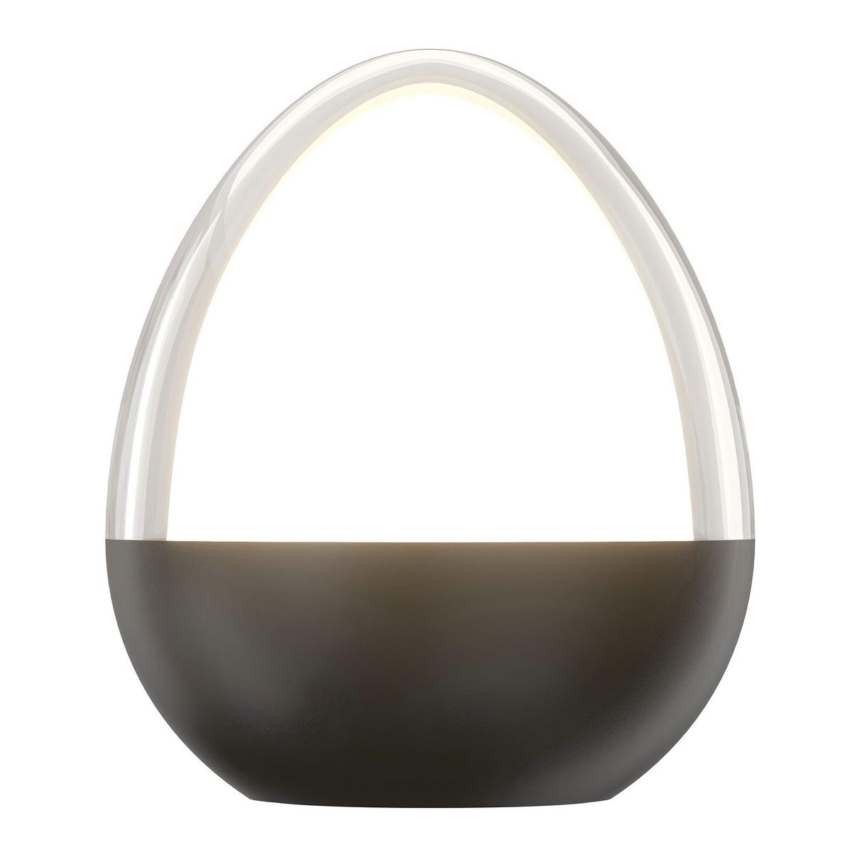 Lumisky Lampe de table sans fil OVIE Blanc Aluminium H12cm