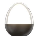 Lumisky Lampe de table sans fil OVIE Blanc Aluminium H12cm