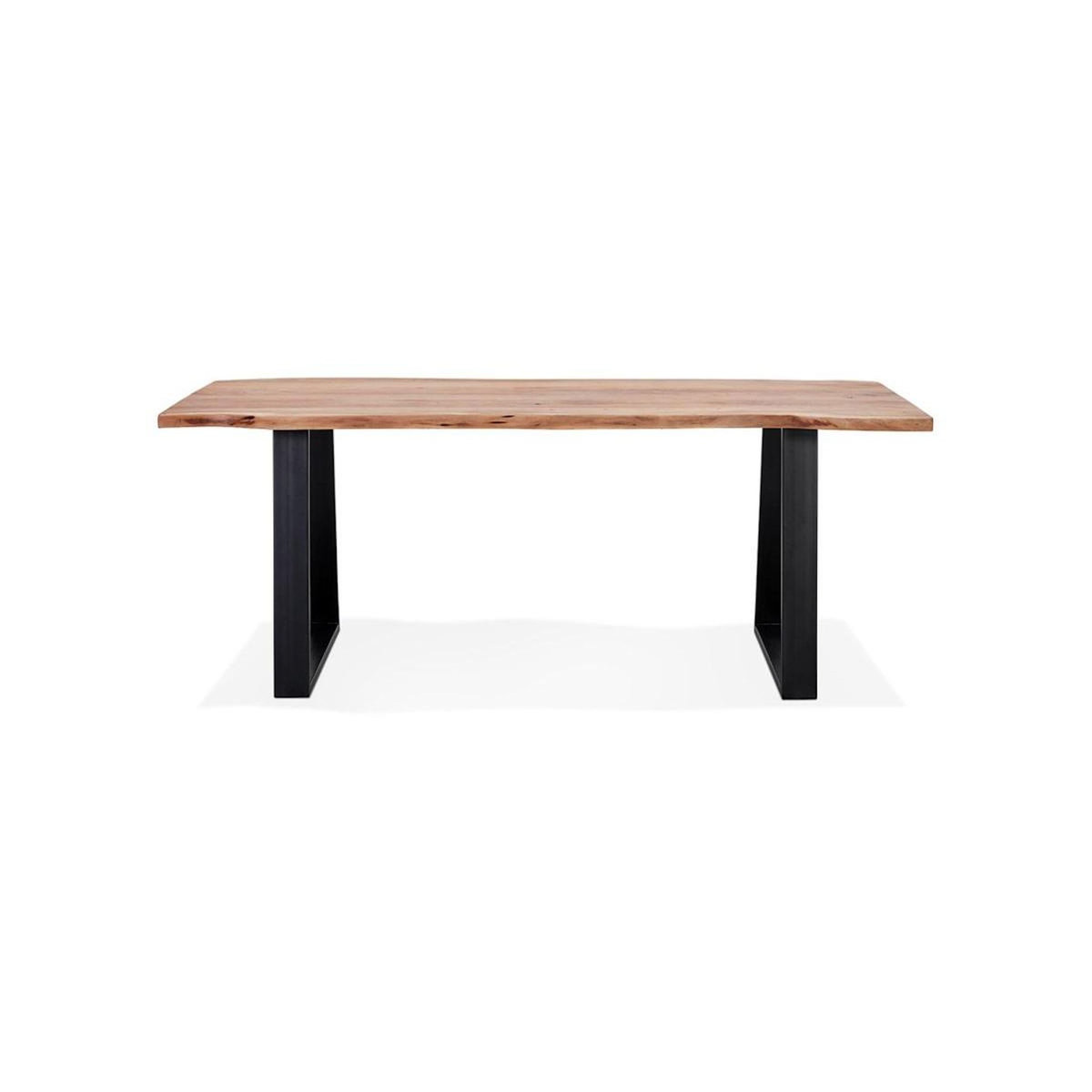 Paris Prix Table de Repas  Azimato  200cm Naturel & Noir