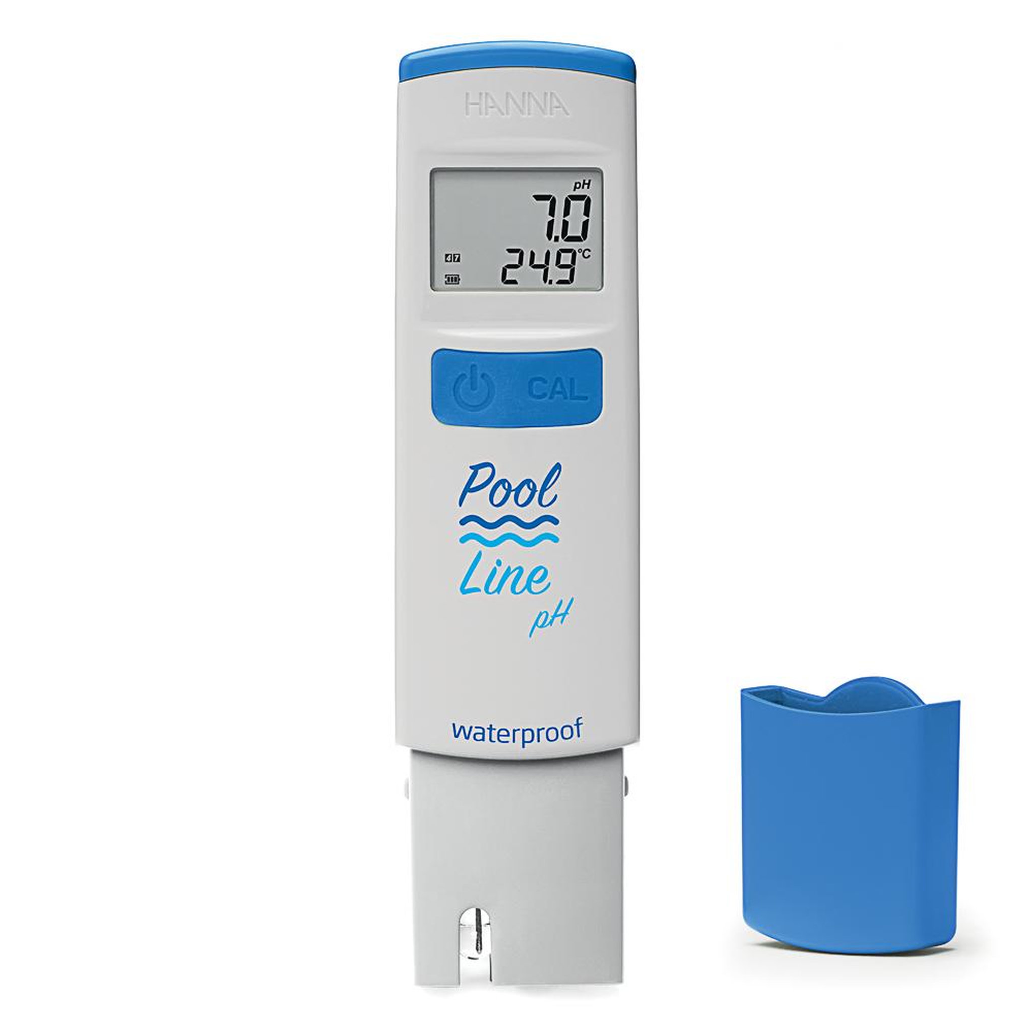 Hanna instruments Testeur de ph avec étalonnage en deux points et précision de 0,1 ph - HI981074