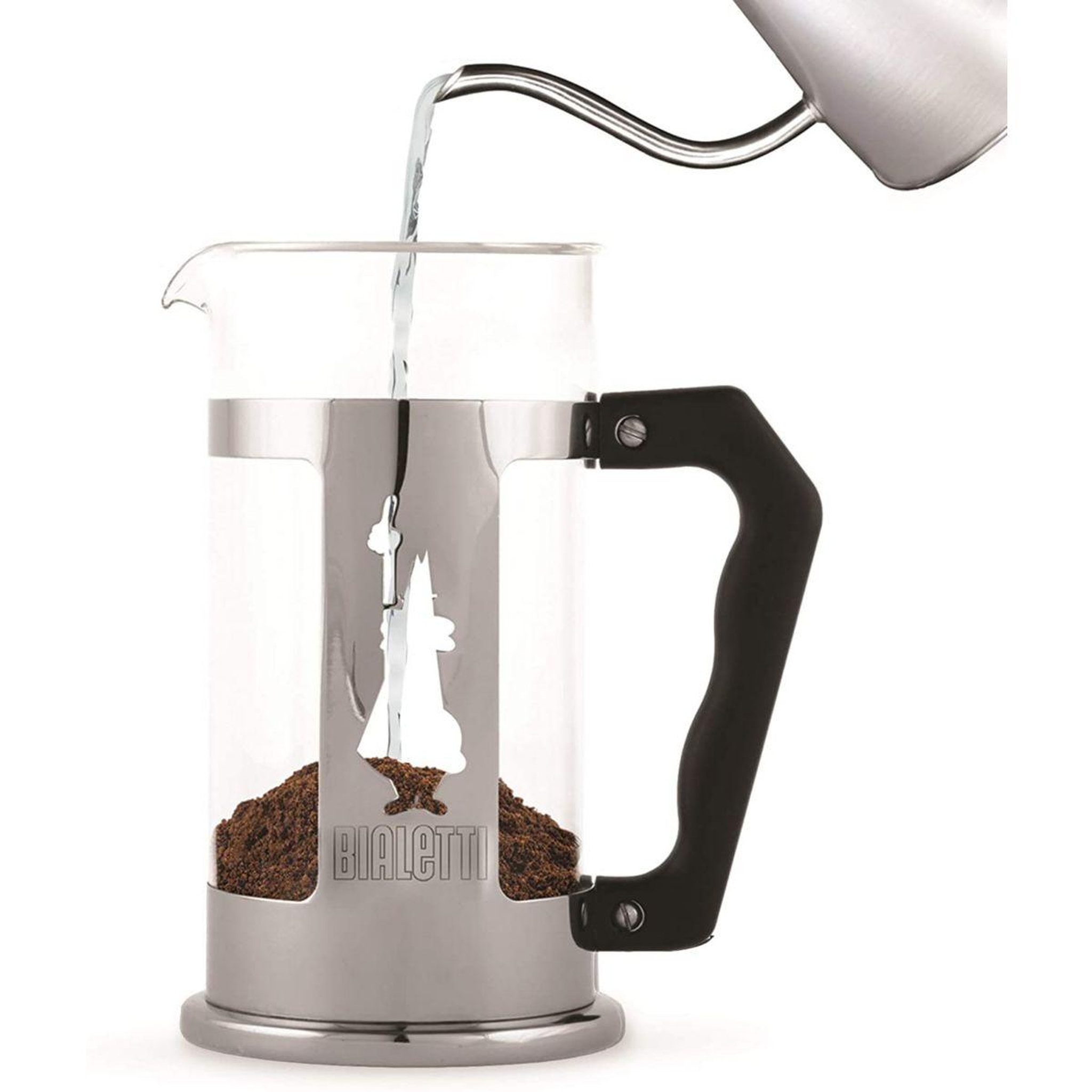 Voir la diapositive 4 : BIALETTI Cafetière à piston French Press Preziosa - capacité 8 tasses