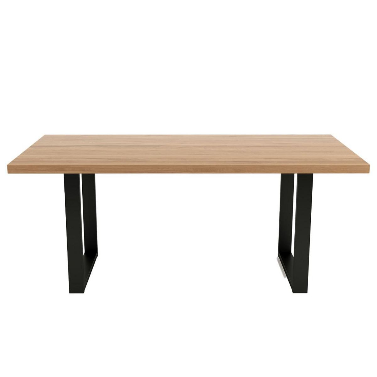 LISA DESIGN Jessie - table à manger - chêne et hêtre massif - 180 cm
