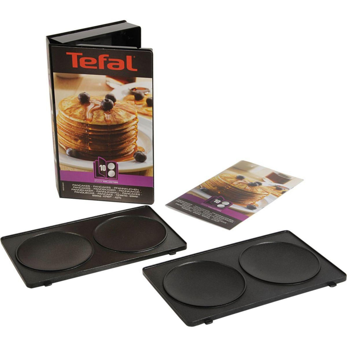 TEFAL Plaque XA801012 - pancake snack collection