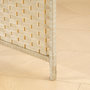 Voir la diapositive 4 : HOMCOM Paravent intérieur pliable 6 panneaux 240 x 170 cm finition tressée