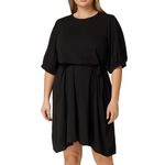 Vila Robe e Femme Vila Evoked Dianan. Coloris disponibles : Noir