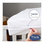 Voir la diapositive 3 : P'TIT LIT Housse intégrale matelas Imperméable - Anti-Punaise de lit - 60x120x15 cm - Fermeture a glissiere - Sans traitement chimique