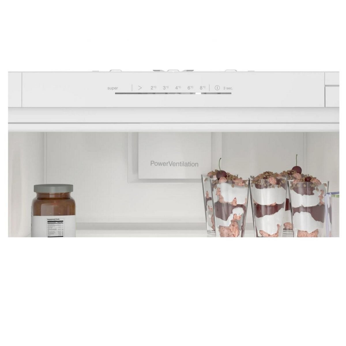 BOSCH Réfrigérateur 1 porte intégrable à glissières 310l - KIR81NSE0