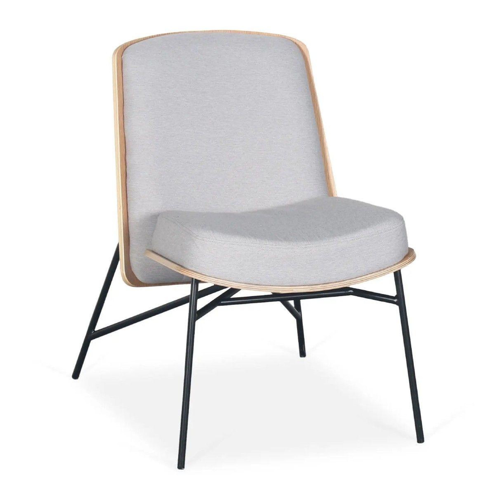 Voir la diapositive 1 : Paris Prix Fauteuil Design  Vincente  80cm Gris Clair