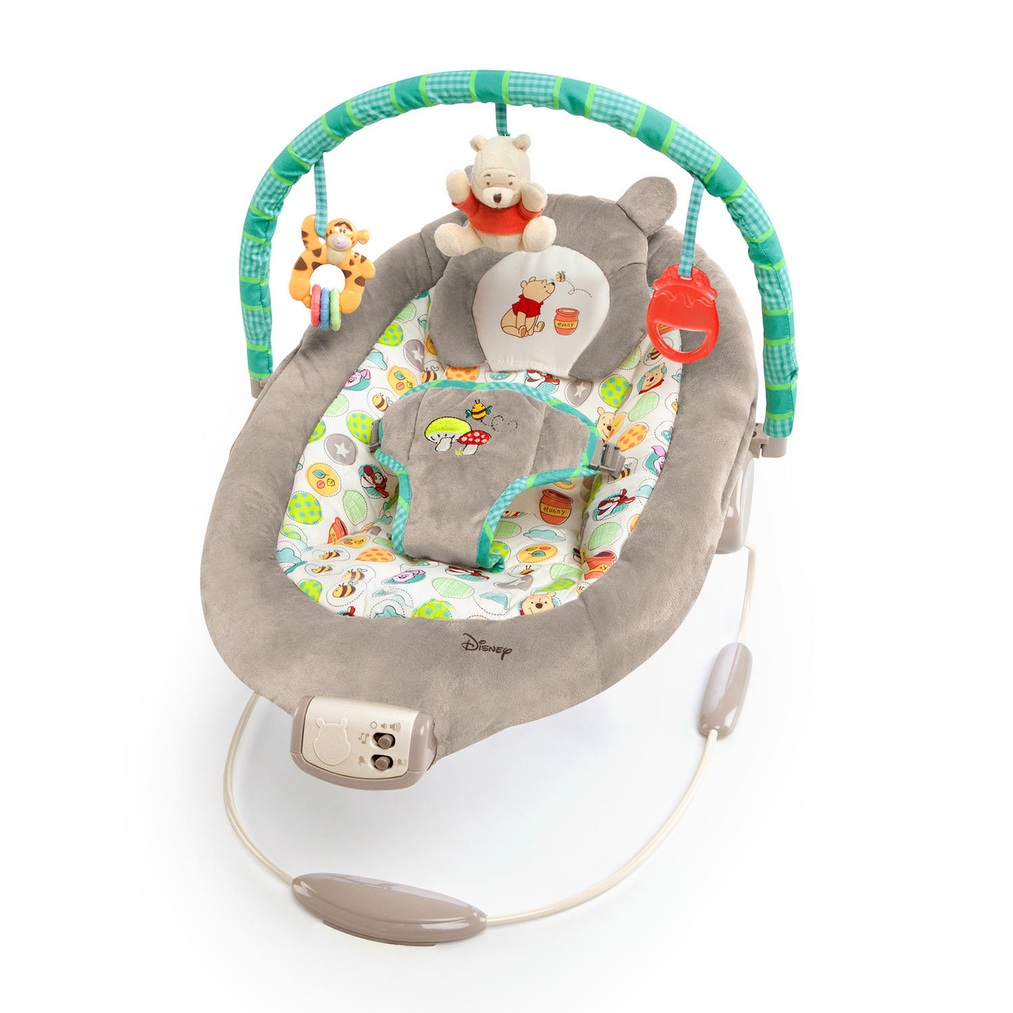 DISNEY Transat bébé vibrant Winnie The Pooh