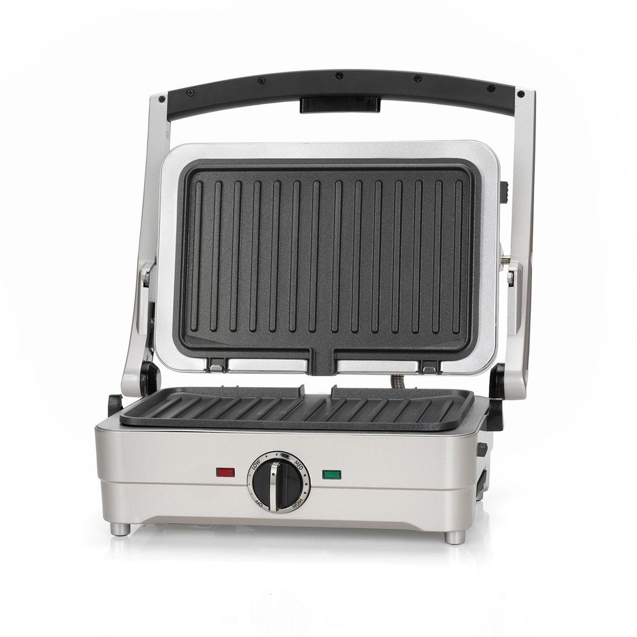 Voir la diapositive 2 : Cuisinart Grille, gaufres et omelette 1000w 880cm2 - grsm3e