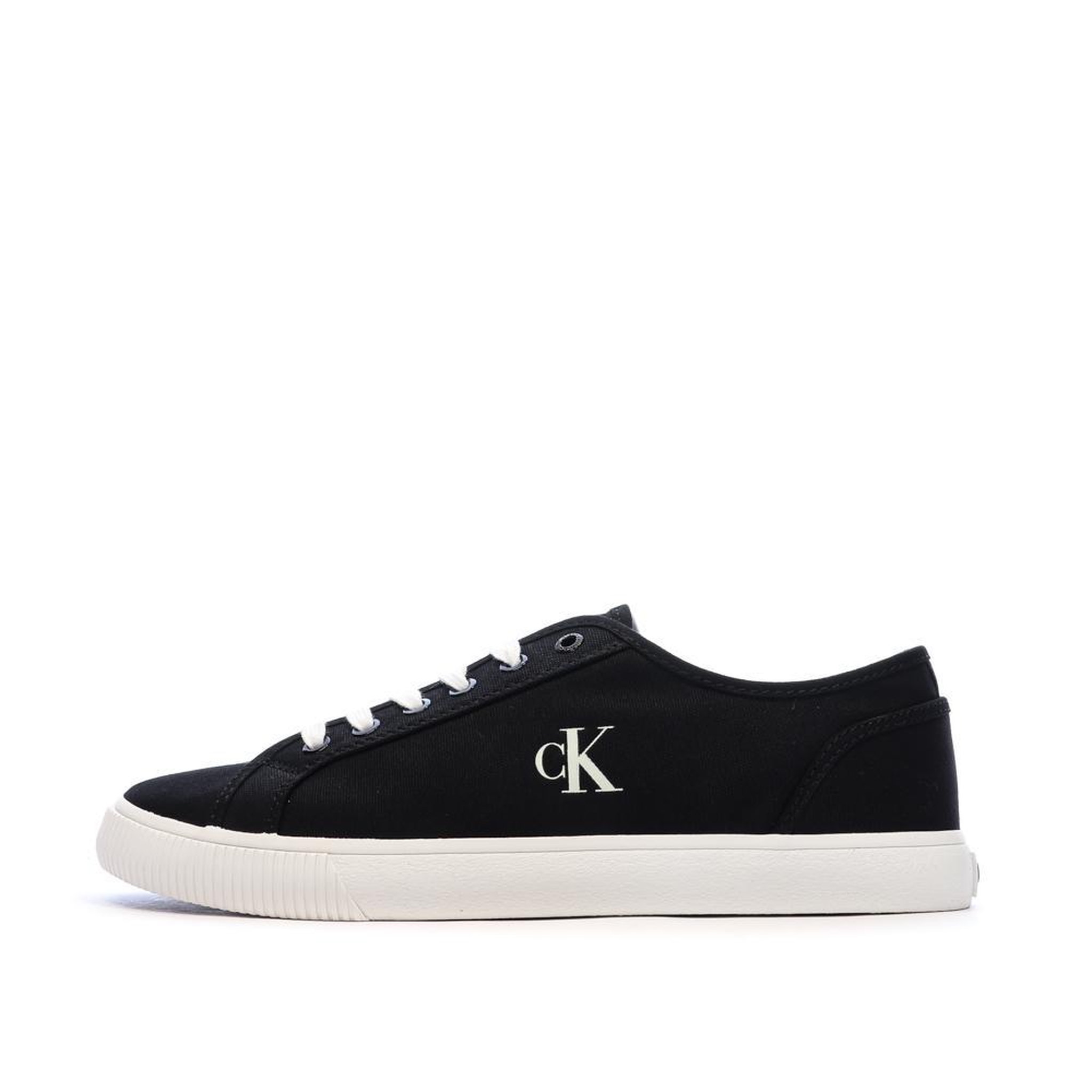 Voir la diapositive 1 : CALVIN KLEIN JEANS Baskets /Blanc Homme Calvin Klein Jeans Ess Vulc Low
