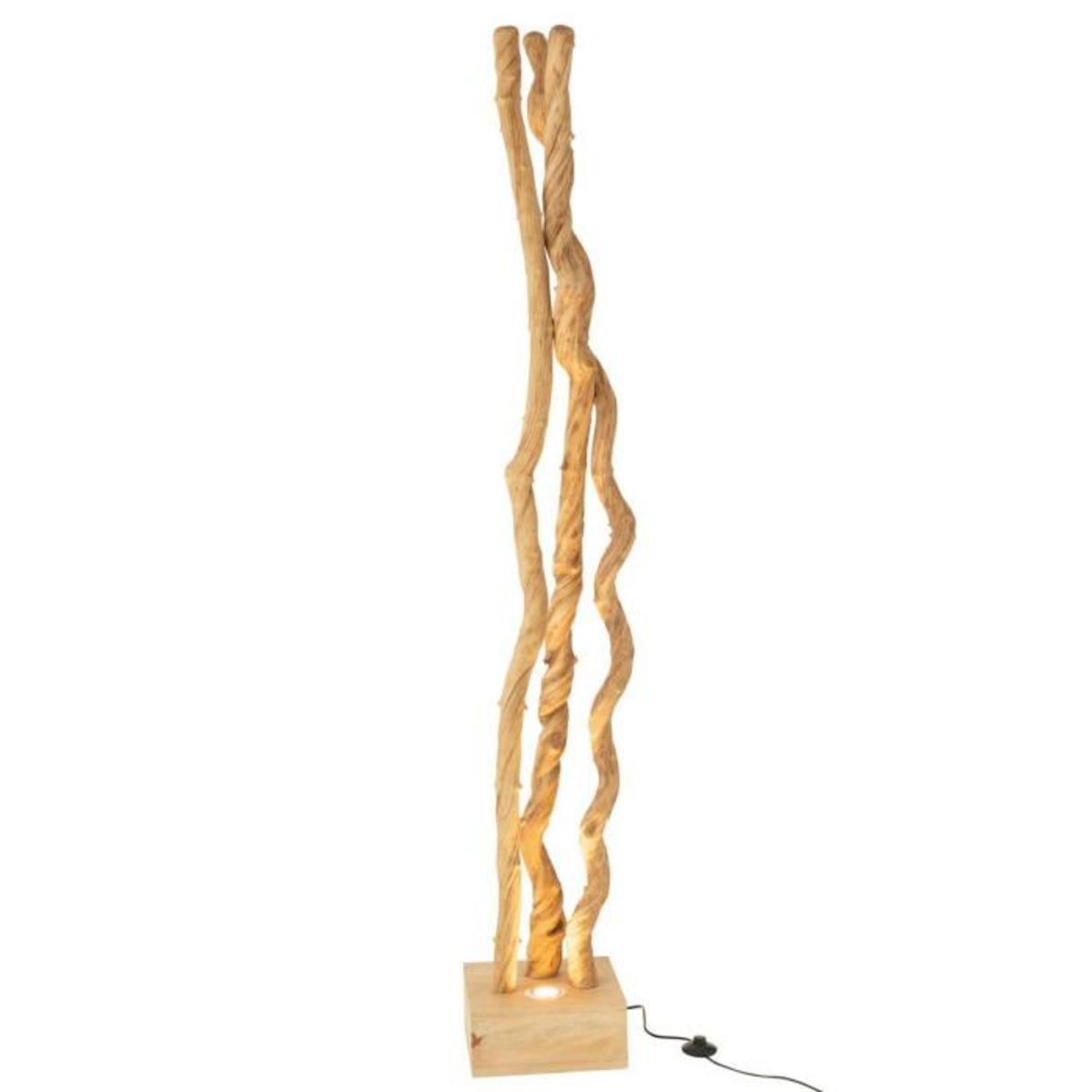 Paris Prix Lampadaire en Bois  Branches Entrelacées  198cm Naturel