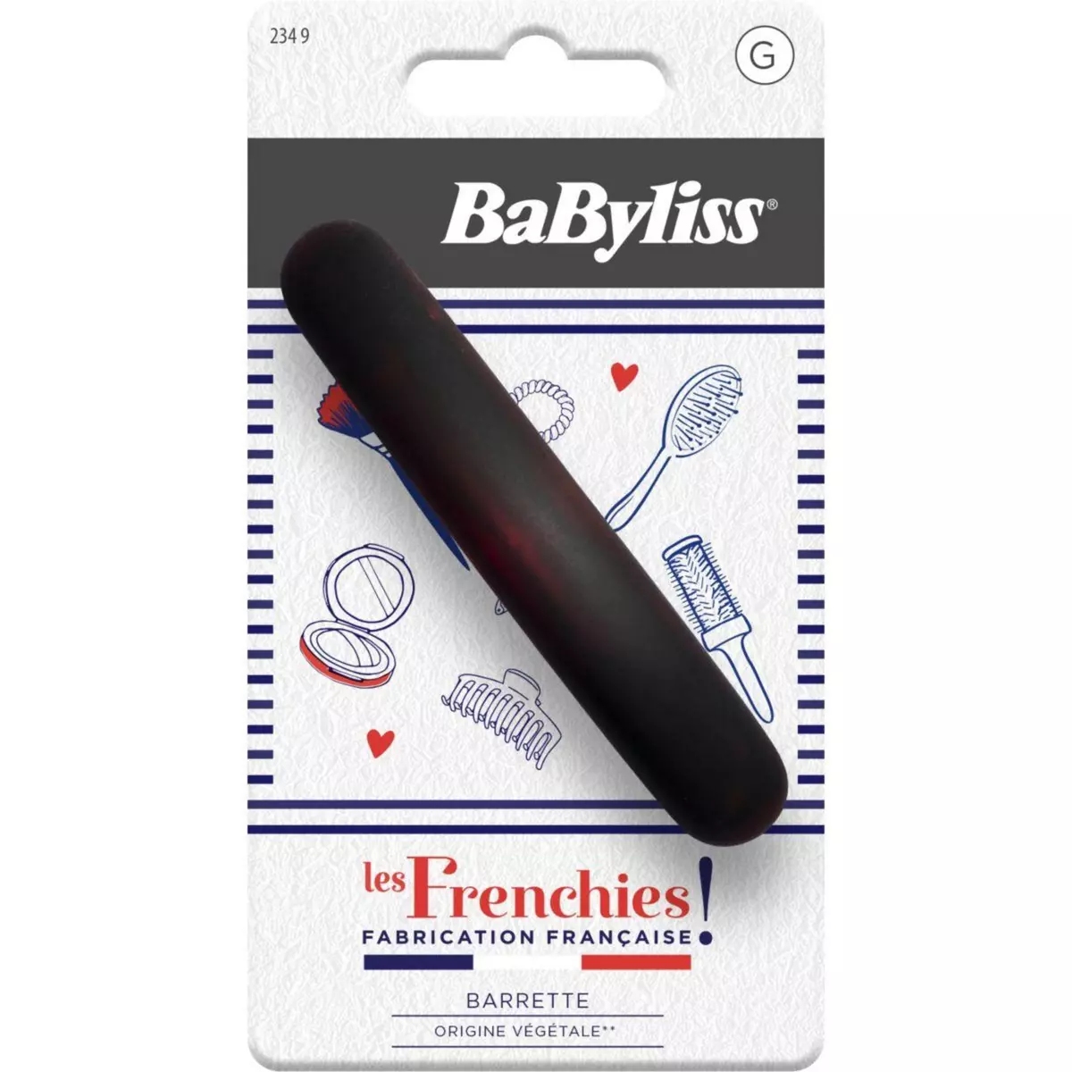 BABYLISS Pince cheveux Barette Made in france