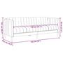 Voir la diapositive 6 : VIDAXL Canape a 3 places marron similicuir daim