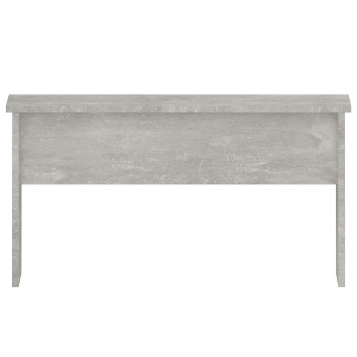 VIDAXL Table basse gris beton 80x50,5x41,5 cm bois d'ingenierie