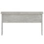 Voir la diapositive 4 : VIDAXL Table basse gris beton 80x50,5x41,5 cm bois d'ingenierie