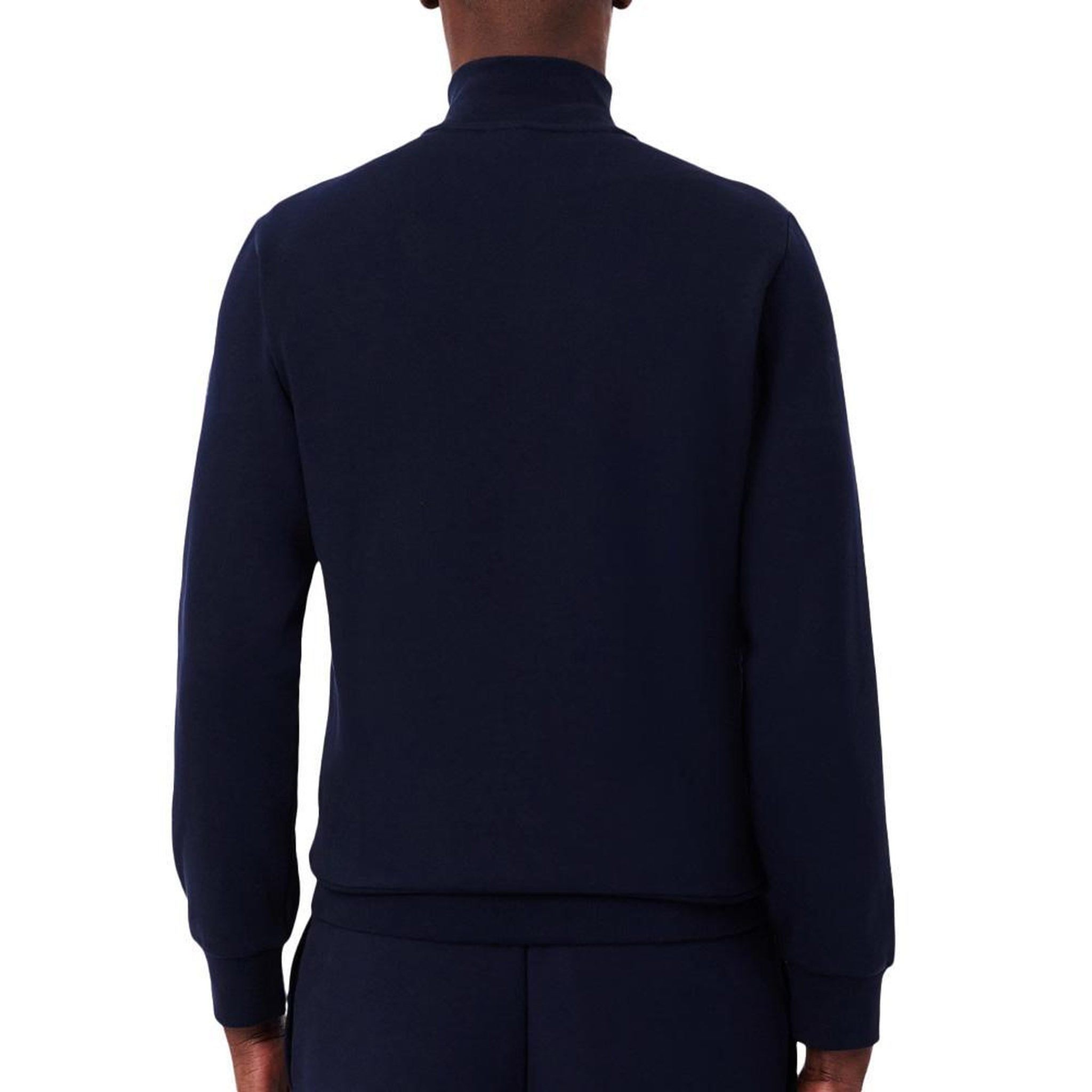 Voir la diapositive 2 : Lacoste Sweat Zippé Marine Homme Lacoste Molleton