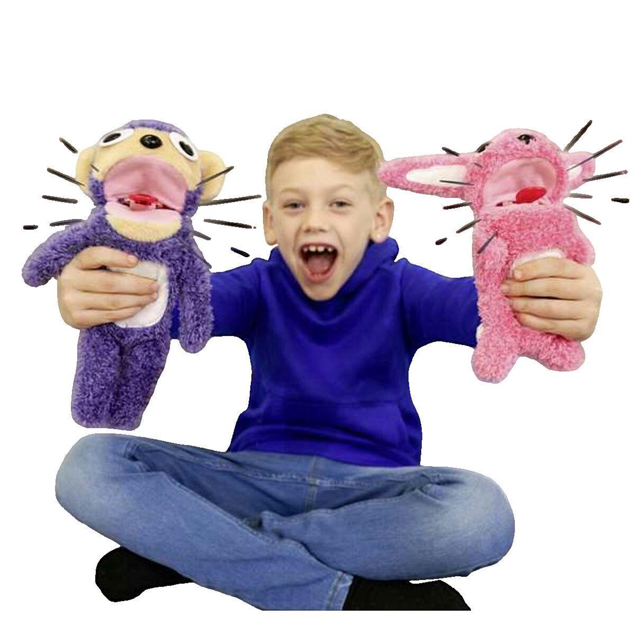 Voir la diapositive 2 : SILVERTORN Smoby - Screamerz - Peluche intéractive amusante - Singe - 28 cm - Bruits en la secouant ou appuyant sur le bouton