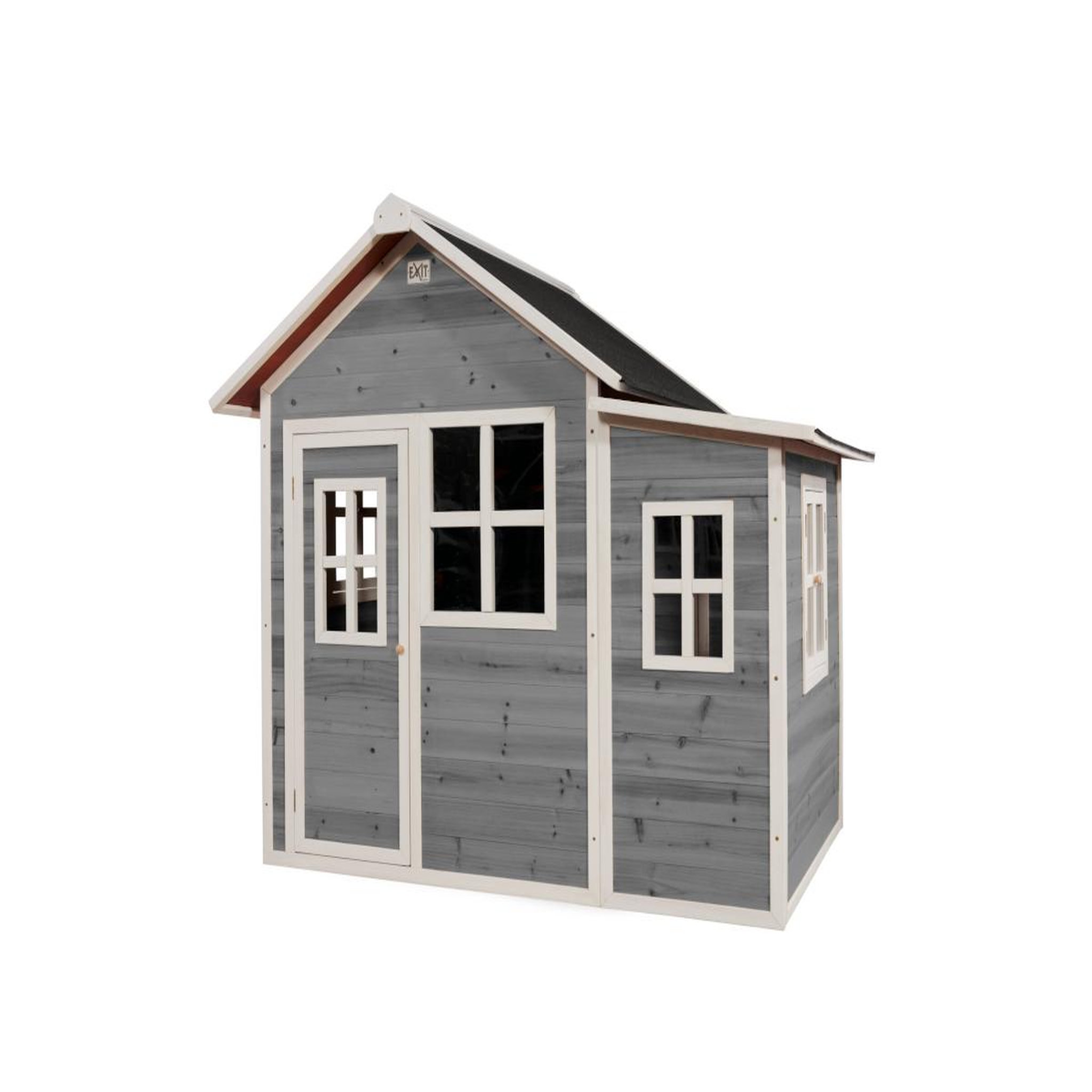 EXIT TOYS Maisonnette en bois pour enfants loft 150 gris - exit toys