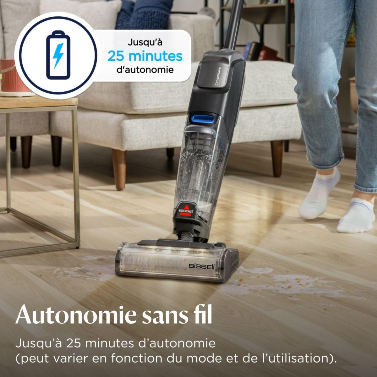 BISSELL Aspirateur laveur Crosswave OmniFind Pro 4008N