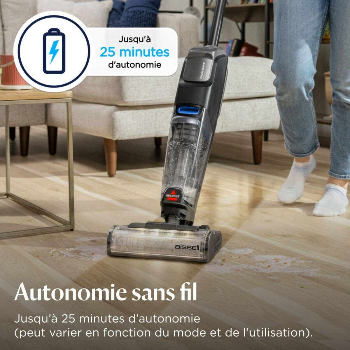 BISSELL Aspirateur laveur Crosswave OmniFind Pro 4008N