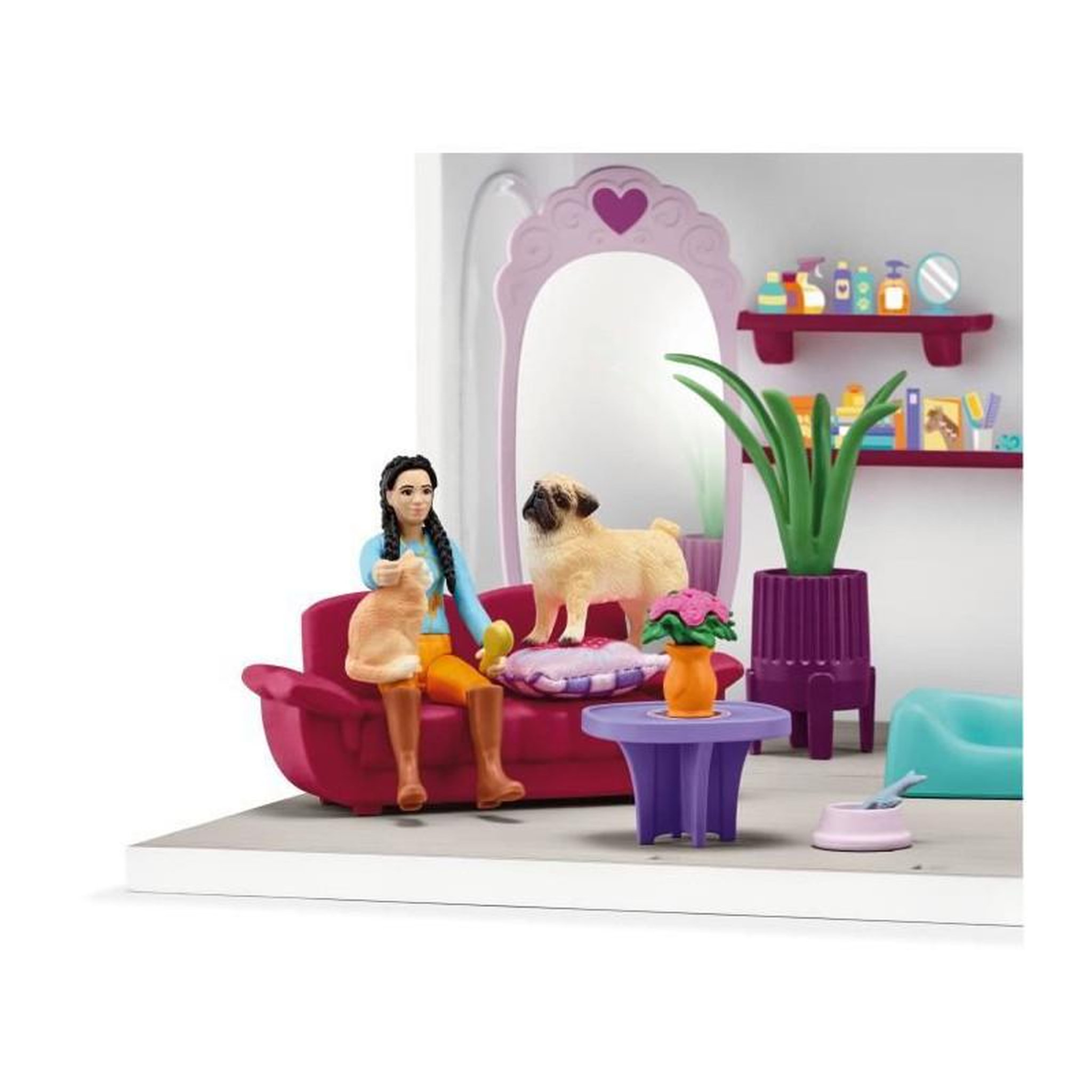 Voir la diapositive 5 : Schleich SCHLEICH - Mallette de Mode - 42614 - Gamme Sofia's Beauties